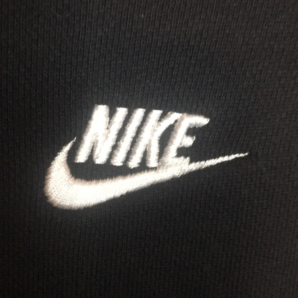 NIKE RED TAG VINTAGE HOODIE SIZE L ZIP POCKET ON SLEEVE - Picture 3 of 6
